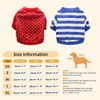 2 Pieces Dog Shirts with Breathable and Comfort Small Medium