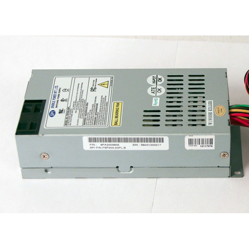SPI FSP200-50PL-B 200W Flex ATX 20-PIN 4CM BB Fan Power