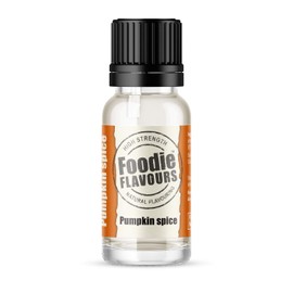 Foodie Flavours Pumpkin Spice Natural Flavouring, High Strength - 15ml