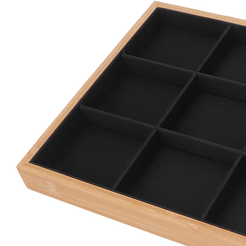 12 Grid Jewelry Tray Soft Elegant Appearance Strong Light Weight
