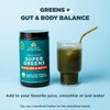 Supergreens Alkalize & Detox Powder by Ancient Nutrition, Organic Superfood