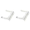 2PCs Car Rear License Lamp Clip 55077370AB Replacement for DODGE