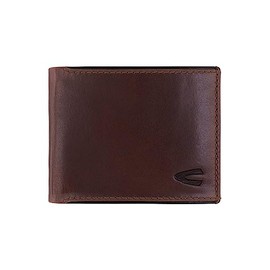 camel active Cruise RFID Men's Wallet Small Landscape Format Leather, brown, 000232