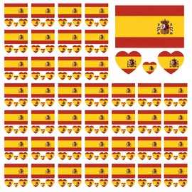 VYIBPDY 40 Temporary Tattoos Country Flag National Flag Football Team Sticker Nations League 2024 2025 Nations League Face