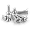 1/4-20 x 1/2" Flat Head Socket Cap Screws Countersunk Bolts,