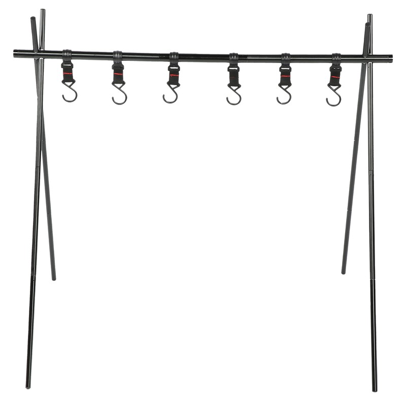 Outdoor Camping Equipment Hanging Rack Foldable Stand Shelf Hanger with
