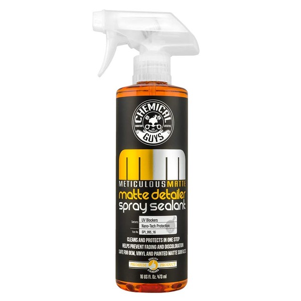 Chemical Guys SPI_995_16 Meticulous Matte Detailer and Spray Sealant for Crisp Satin & Matte Finishes, (Safe for OEM, Vinyl, & Painted Matte Surfaces) 16 fl oz
