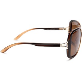 Coleman Women's 6020 Polarized Sunglasses,Brown Frame/Brown Lens,one size