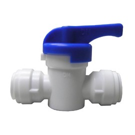 Watts PL-3041 Push-Fit Quick Connect Straight Stop Valve, 3/8 in, Od, 150 PSI, CPVC Body, Lever Handle