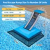 HKZ Pool Frog Animal Escape Ramp - Pool Critter Frog