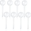 Pynqdfu 8 Pcs Clear Plant Watering Globes,Plastic Self Bulbs 8
