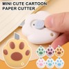 Mini Retractable Utility Knife Box Cutter Letter Opener Pocket Knives