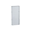 Azar 770820 Pegboard 1-Sided Wall Panel, Clear Translucent Color, 2-Pack