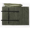 Chef Knife Roll Bag,Heavy Duty Waxed Canvas Chef Bag for