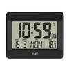 TFA Dostmann 60.4519.01 Digital Wall Radio Controlled Clock with Indoor