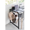 Yamazaki 1577 Tower Table Clamp Hook, Black, Steel, Minimalist, 30.5
