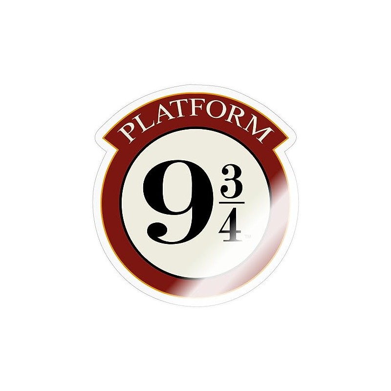 Spreadshirt Platform 9 and Three quaters Sign Post Sticker, 10
