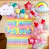 LaVenty On Cloud 9 Birthday Decorations Rainbow 9th Party Decorations