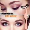 Eyelash Applicator Tool Stainless Steel,Eyelashes Clip for Loading and Unloading
