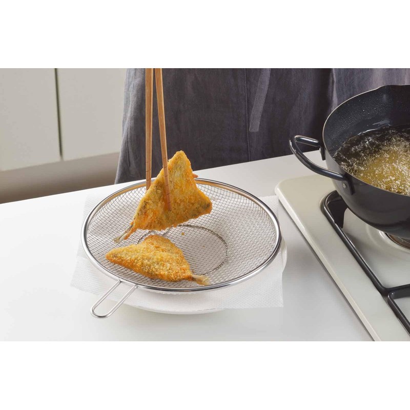Yoshikawa SJ3600 Shape of Life Stainless Steel Strainer 8.7 inches