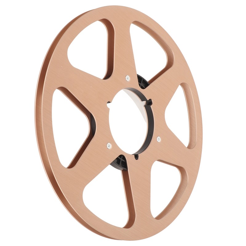 1/4 10 Inch Empty Tape Reel Aluminum Alloy Reel Tape