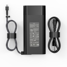 100W USB-C Charger fit for HP Spectre Fold 17 x360 16-aa0047nr Pavilion Plus 14 14-ew1010nr ZBook Firefly 14 16 G11 Envy 17-cw1087nr 17-cw1097nr AC Adapter Power Supply