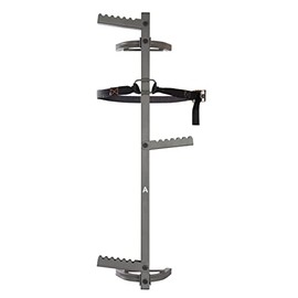 Wdsystin Climbing Sticks for Treestand | Hunting Ladder | Fold Up Steps | Max 300Lbs | 4-Pack