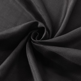 1 Yard Bamboo Fiber Fabric 98" Wide Textile for Sewing Clothes,Cool and Silky Fabrics by The Yard,Black Sewing Fabric for Wedding,Decoration,Apparel,DIY Crafting