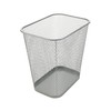 YBM Home Wire Steel Mesh Trash Can - 3.5-Gallon Waste
