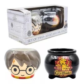 Set 2 Tazas Harry Poter Tazas 3d Ceramica Tarro