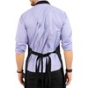 Under NY Sky Work Apron – Bib Style, 3 Pockets,