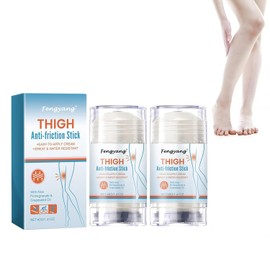 Fengyang® 2 pieces anti-friction stick, anti-friction cream, anti-friction thigh stick, prevents friction of the skin, anti-chafing balm for heel