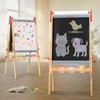 Wingyz 3-in-1 Adjustable Kids Art Easel with Magnetic Whiteboard &