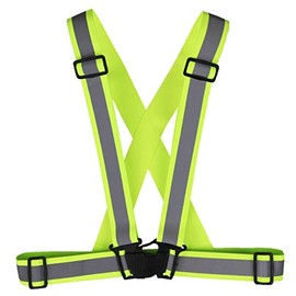 Kaywork Stretch Reflective Safety Vest, Yellow, RW-200, Pack of 2
