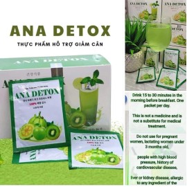 Quemador de grasa Ana Detox. (3 cajas)