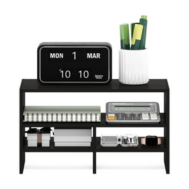 Furinno Hermite Desk Top Organizing Shelf Bookcase - Brown