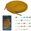NODC Shoelaces, Coarse, Shoelaces, ROUGH FLAT Flat, 29 Colors, 39.4