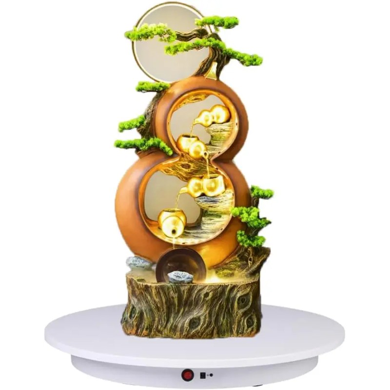 Motorized Rotating Display Stand ,Remote Control(White / 16.5inch / 265