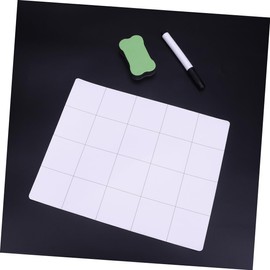 TEHAUX 3pcs 1 Set Work Pad for Small Parts Rewritable Repair Surface Mat with Pen Eraser for Cell Prevents Screw Loss Random Color