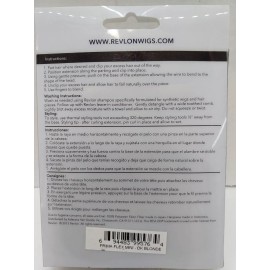 Revlon New 2pk 18" Revlon Primaflex Mini Hair Extensions Clip In Dark Blonde