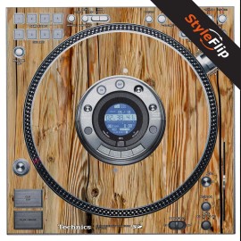 StyleFlip Skins Technics SL - DZ1200 Skins | Wood 4 | Protective Decal | StyleFlip Skins