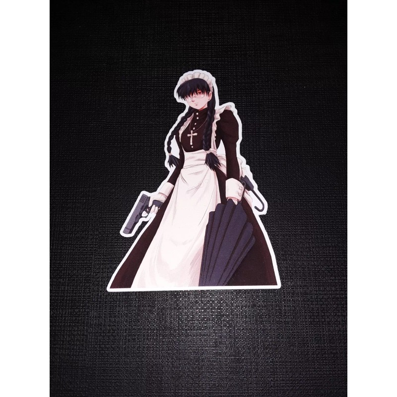 Roberta Black Lagoon Glossy Sticker Anime Waterproof!