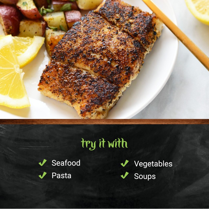 Frontier Co-op Organic Lemon Pepper, 1-pound Bulk Bag, Salt-free, Zesty