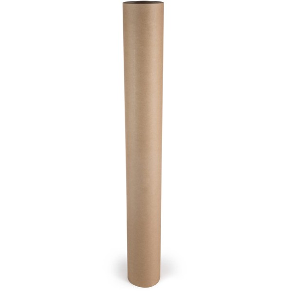 IDL Packaging 36" x 166' Brown Rosin Heavy-Duty 66# Contractor Painters Paper Roll - Made in USA Floor Covering for Painting and Construction