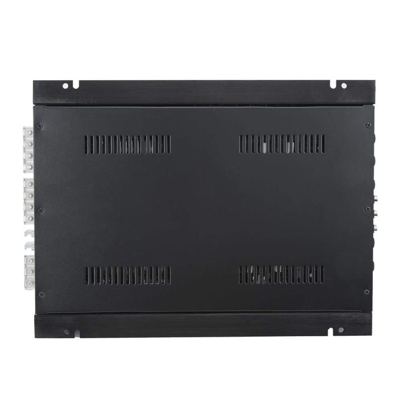 Qiilu 5800W 12V High-Power Car Amplifier, Hi-Fi Portable Audio Stereo