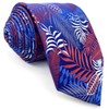 S&W SHLAX&WING Men's Extra Long Necktie Set with Pocket Square