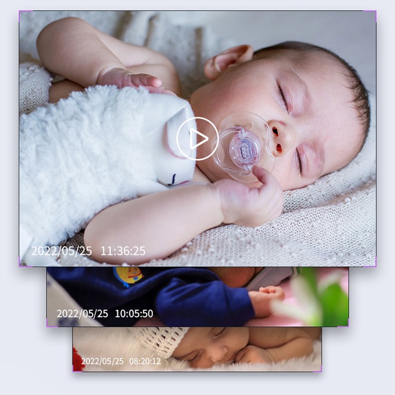 Digital Voice Recorder 1080P HD Noise Reduction AI Smart Motion