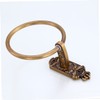 Ciieeo Gold Bathroom Towel Holder Wall-Mounted Hand Towel Ring Hand