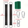 Hishine Extra Long Tree Swing Straps Holds, 5FT Tree Swing
