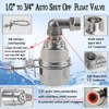 Automatic Water Level Control Valve, 3/4 to 1/2 Inch Float
